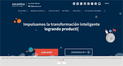 Desktop Screenshot of encamina.com